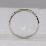 10kt White Gold Round Diamond Bridal Wedding Ring Band Set 1 Cttw