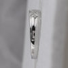 10kt White Gold His Hers Round Diamond Matching Wedding Set 1/5 Cttw