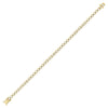 14kt Yellow Gold Womens Round Diamond Classic Tennis Bracelet 4 Cttw