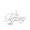10kt Yellow Gold Womens Round Diamond Tiffany Name Pendant 1 Cttw
